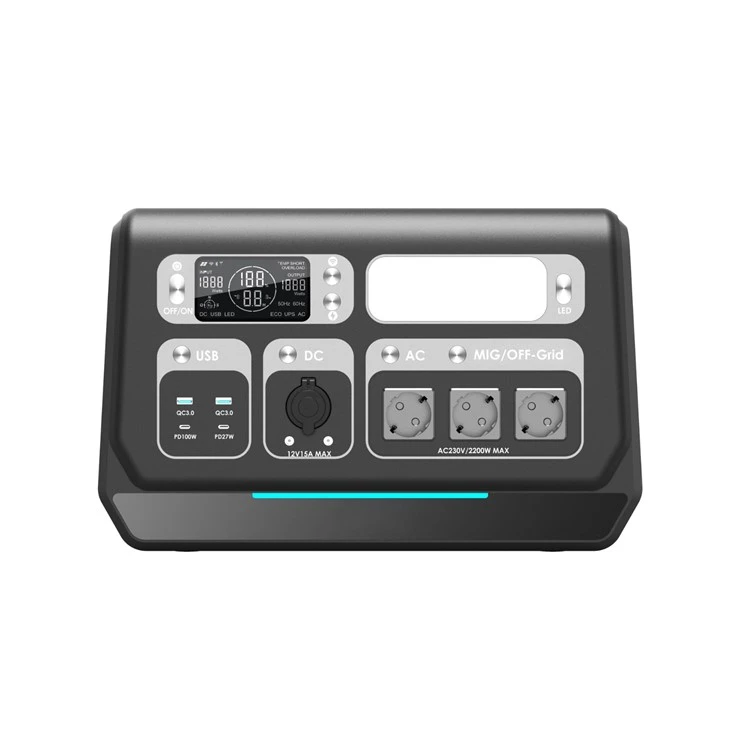 230V 2200W Portable Power Bank With WIFI
