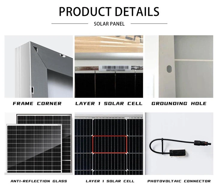 570 Watt Mono Solar PV Panel