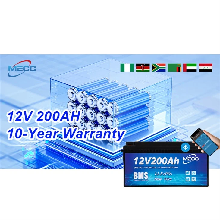 최신 12.8V 200AH 리튬 배터리 팩