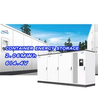 614V 2.06MWH Contianer 태양 에너지 저장 시스템