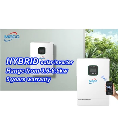 WIFI를 갖춘 6.5kw 하이브리드 태양광 인버터