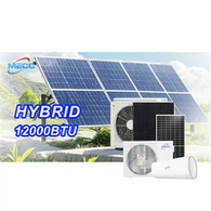 고급 12000btu 태양열 에어컨 시스템 가구
