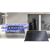 발코니의 Mirco 인버터 430W 시스템